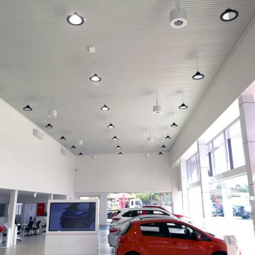 Destratification Retail Series Fan Installation 2