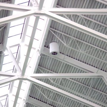 Destratification Designer Series Fan Installation 8